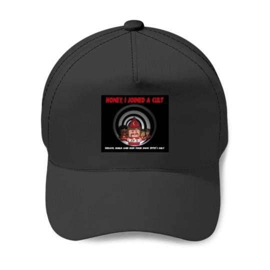 Discover Honey I Joined A Cult - Hypno Cultists Baseball Caps