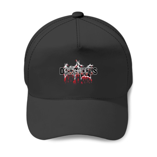 Discover dying fetus logo Baseball Caps