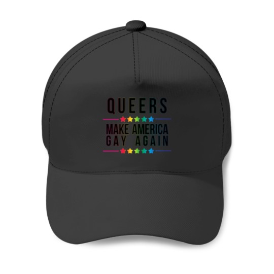 Discover make americaa Gay Again! Baseball Caps