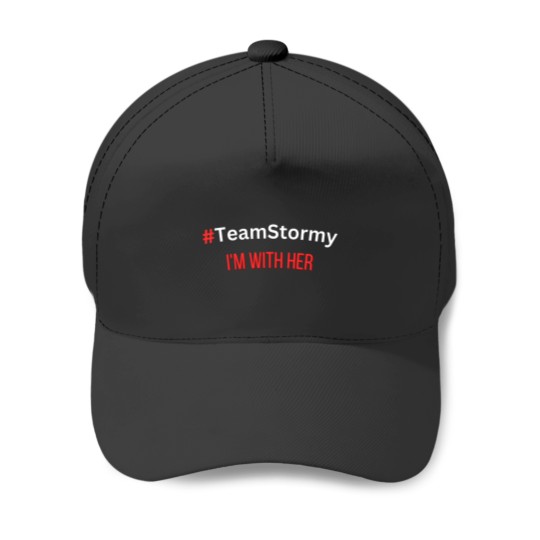 Discover Team Stormy Im with her, stormy daniels Baseball Caps