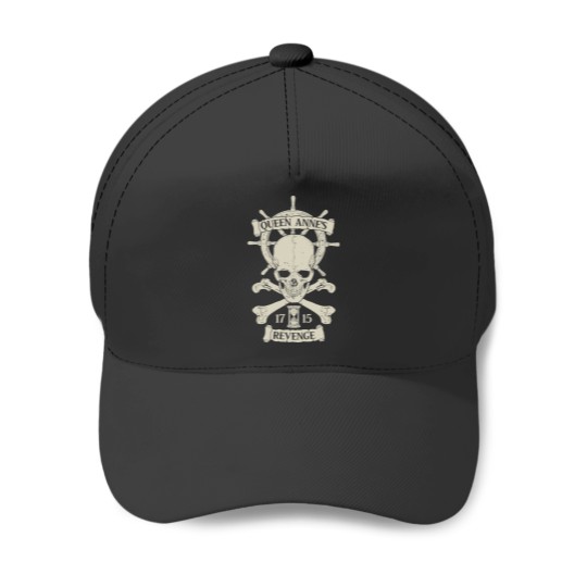 Discover Blackbeard Queen Anne's Revenge Baseball Caps