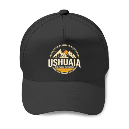 Discover Vintage Ushuaia - Argentina Souvenir - Funny gift Baseball Caps