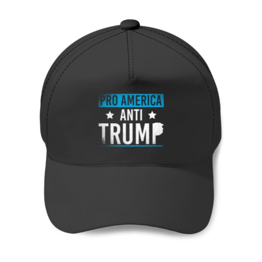 Discover Pro America Anti Trump Baseball Caps