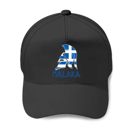 Discover Malaka Greek Greece Flag Greek Baseball Caps