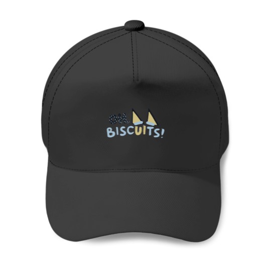Discover BlueyDad Oh Biscuits Baseball Caps
