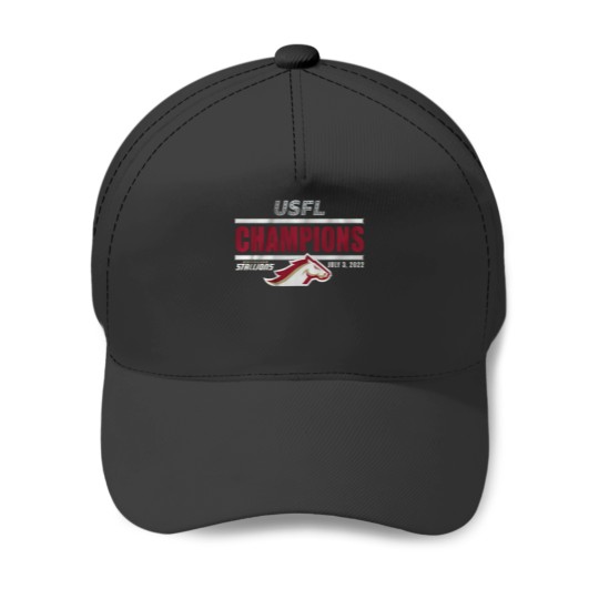 Discover BIRMINGHAM STALLIONS USFL CHAMPIONS Arizonna Wranglers Baseball Caps