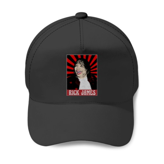 Discover Vintage Rick James Pop Art Baseball Caps