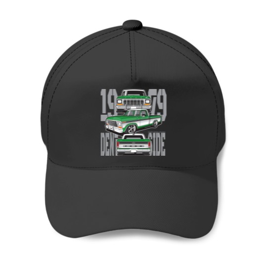 Discover 1979 dentside truck collage Baseball Caps