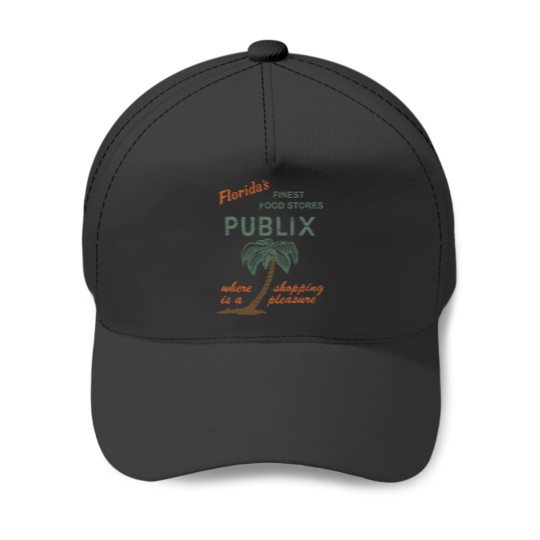 Discover Publix - Vintage Store Logo Aesthetic Baseball Caps