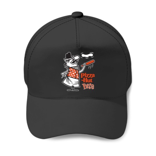 Discover Pizza Hut Pete Baseball Caps