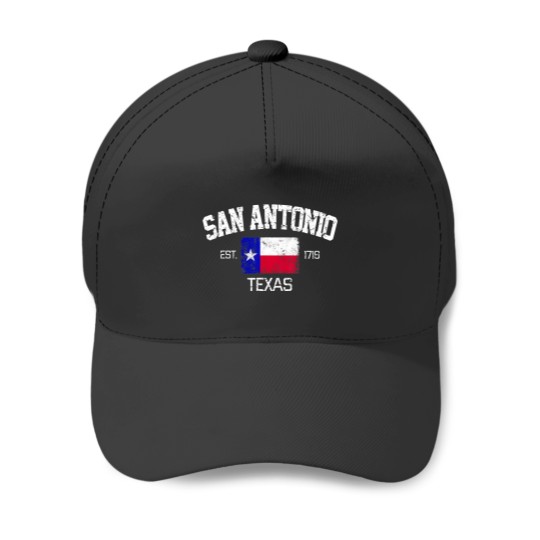 Discover vintage san antonio texas est 1718 souvenir gift Baseball Caps
