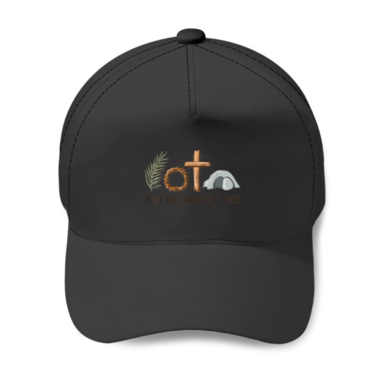 Discover A Lot Can Happen In 7 Days Easter Baby Christian Baseball Caps