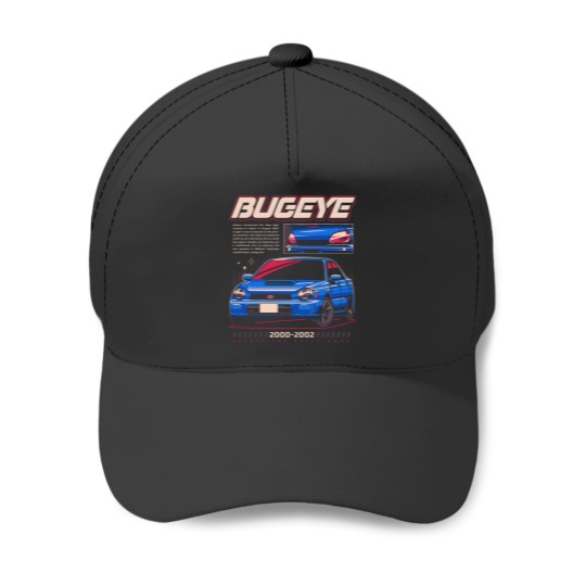 Discover Subaaru WRX Bugeye Drawing Baseball Caps