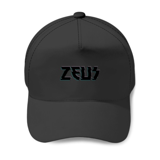 Discover Zeus glitched Baseball Caps