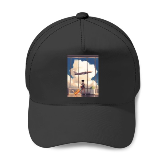 Discover Departure Baseball Caps