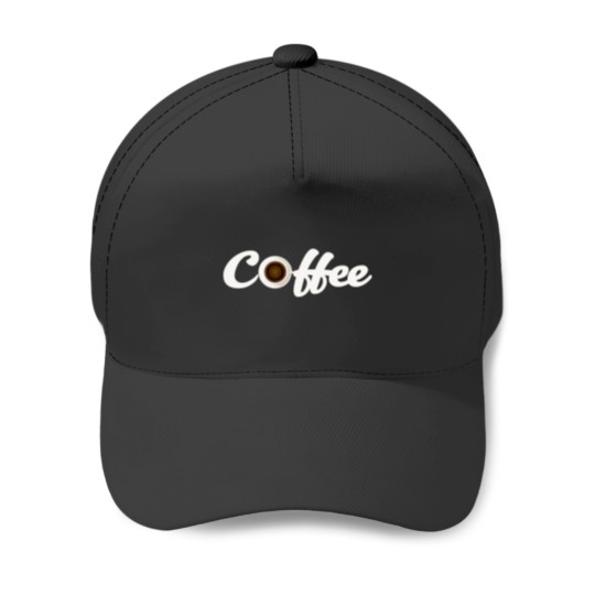 Discover Coffee Cup Shield design for Coffee Lovers Baseball Caps