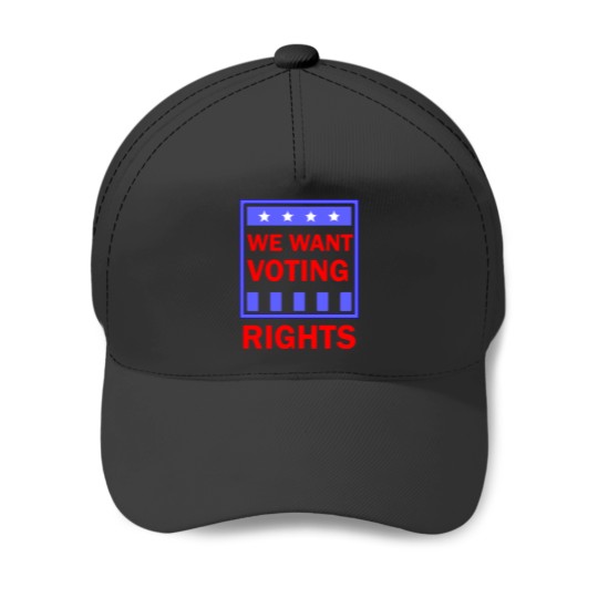 Discover We Demand Rights Baseball Caps