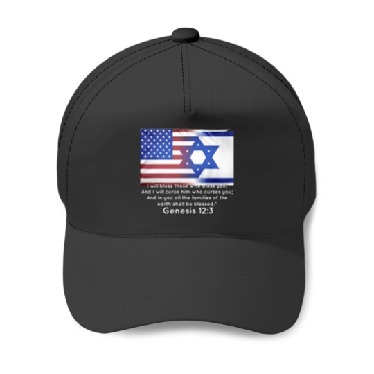 Discover America Israel support tee Baseball Caps