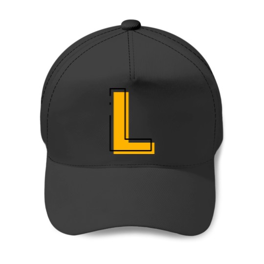 Discover Alphabets, Alphabet L, Capital Letters, Letter L, monogram initial, Birthday Gift for Her  Him, Let Baseball Caps