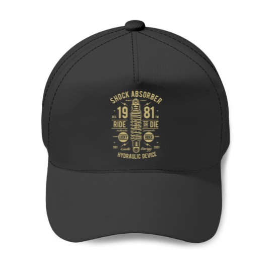 Discover SHOCK ABSORBER Baseball Caps