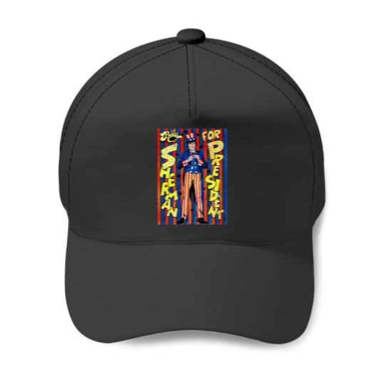 Discover Bobby Sherman for President Baseball Caps