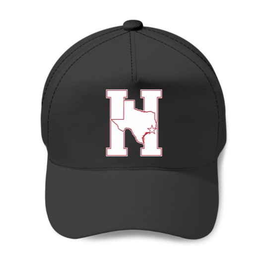 Discover Houston Texas H-Town (WhiteRed) Baseball Caps
