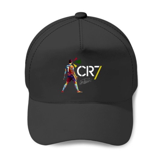 Discover Cr7 Cristiano Ronaldo Signature Baseball Caps