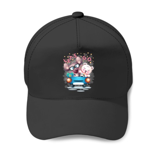 Discover Walk with friends - Let_s Go (1) Baseball Caps