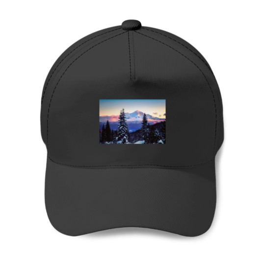 Discover A Glimpse of Mt. Shasta City and Mount Shasta Baseball Caps