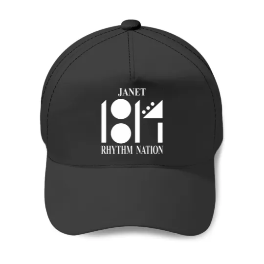 Discover Rhythm Nation 1814 (Janet Jackson) Baseball Caps