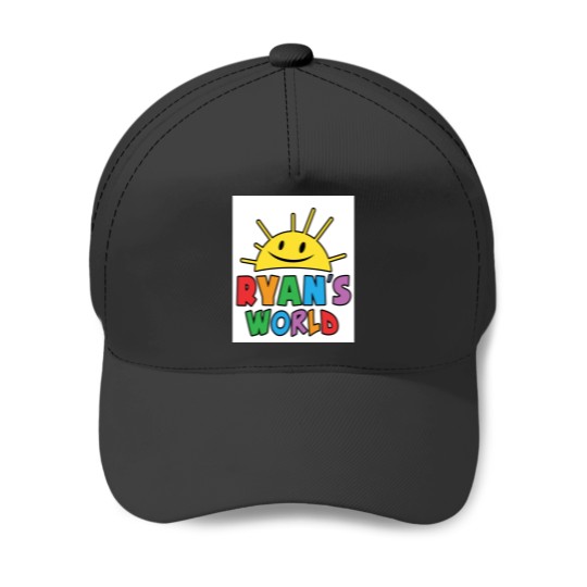 Discover Ryans World Logo Baseball Caps
