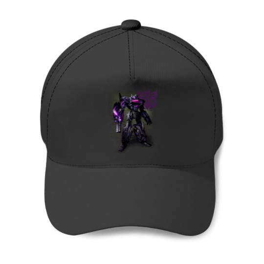 Discover Transformers Wcar For Cybertron - Decepticons Shockwave Baseball Caps