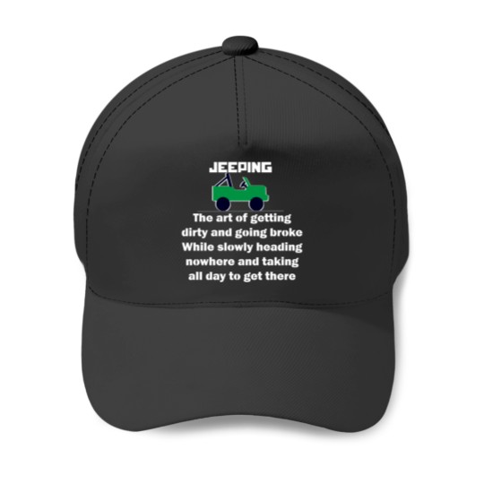 Discover Jeeping Baseball Caps