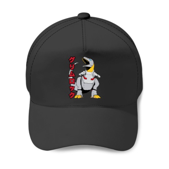Discover Grimlock  Greeting Card Baseball Caps
