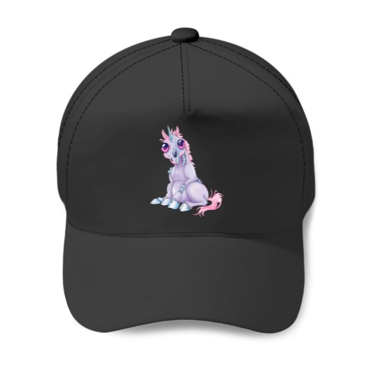 Discover Zombie Unicon Baseball Caps