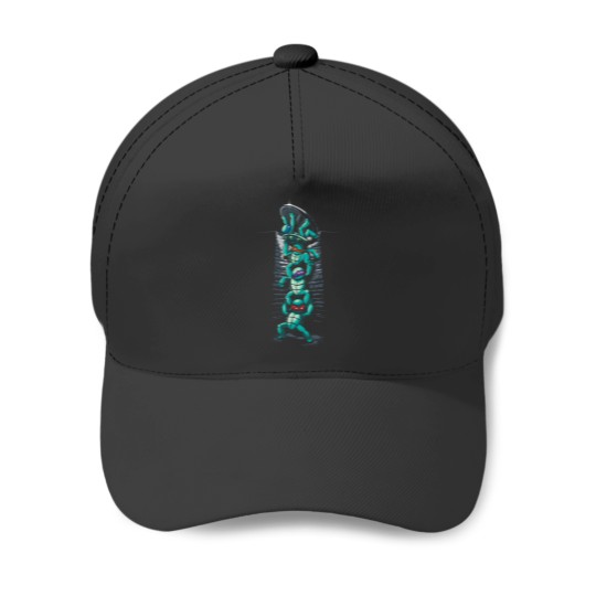 Discover Turtles Night Out Baseball Caps