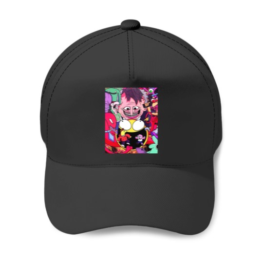 Discover smiling friends Graphic Baseball Caps