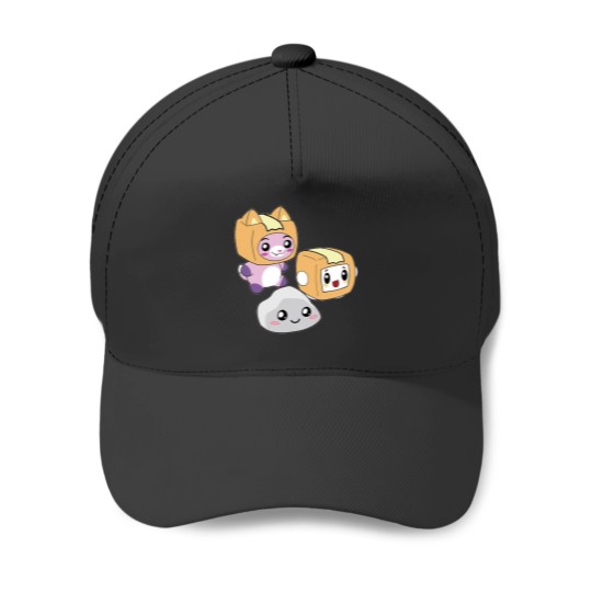 Discover Lankybox Rocky, Boxy, and Foxy Baseball Caps