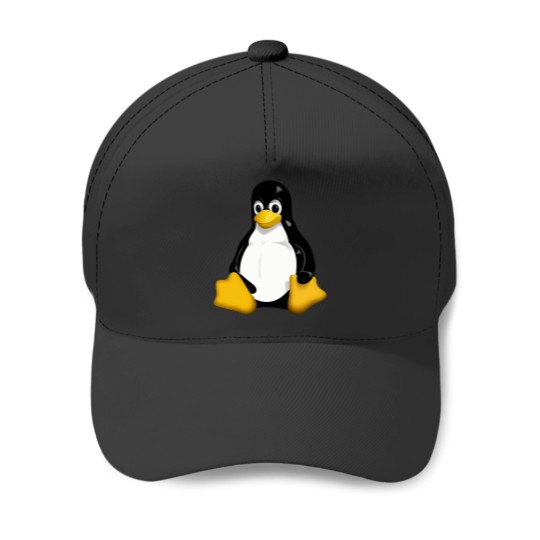 Discover Linux - Tux Logo Baseball Caps