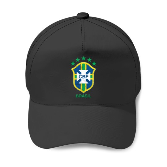 Discover Brasil Soccer Flag Team Brazil Support Gift Baseball Caps