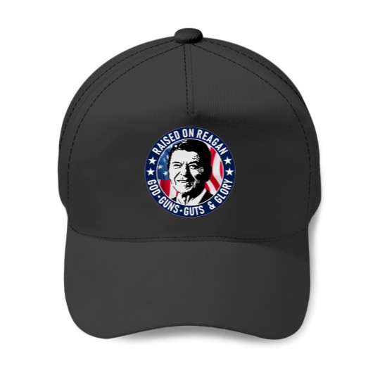 Discover Ronald Reagan Raised On Reagan Baseball Caps