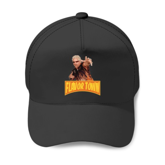 Discover FLAVOR TOWN USA-GUY FlERl Baseball Caps