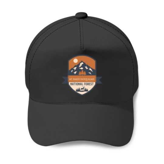 Discover Mt. Baker snoqualmie national forest Baseball Caps