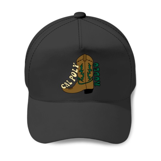 Discover CAL POLY Rodeo Team Boot Baseball Caps