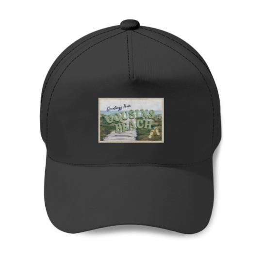 Discover Greetings From Cousins Beach Baseball Caps