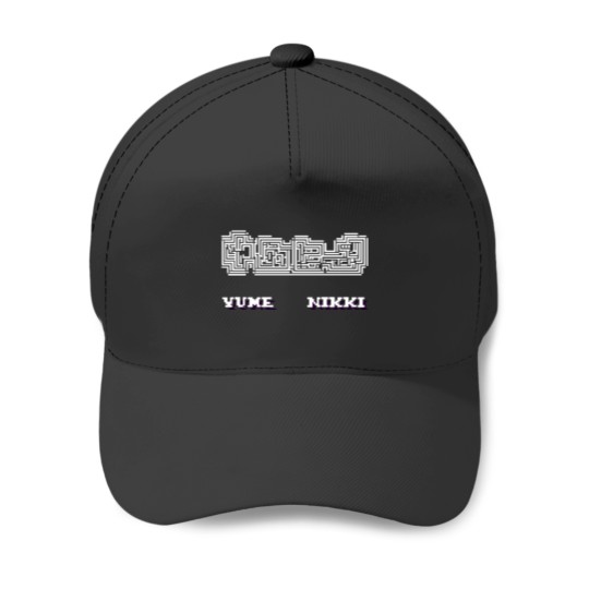 Discover Yume Nikki Logo Baseball Caps