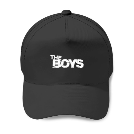 Discover The Boys logo White Baseball Caps