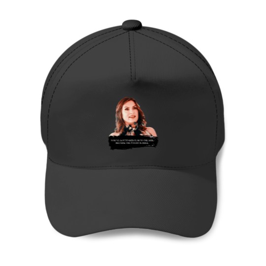 Discover You_ve got to kick fear to the side - Mariska Hargitay Baseball Caps