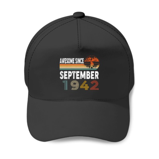 Discover September 1942 Awesome Since September 1942 Baseball Caps