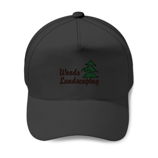 Discover The Wizard 1989 - Woods Landscaping Baseball Caps